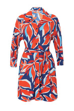 Cargar imagen en el visor de la galería, Product Front: Rio De Sol Vestido Camidero Leaves Chemise