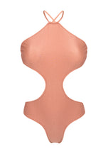 Cargar imagen en el visor de la galería, Product Front: Rio De Sol Una Pieza Rose Body Decote
