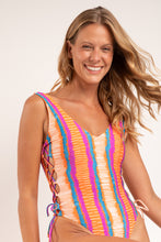 Cargar imagen en el visor de la galería, Image 07: Rio De Sol Una Pieza Stripes Zoe