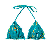 Cargar imagen en el visor de la galería, Product Front: Rio De Sol Sostén Top Rain Frufru