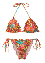 Cargar imagen en el visor de la galería, Product Front: Rio De Sol Conjunto Set Tropics Frufru