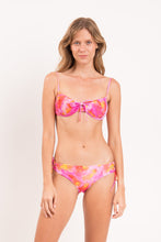 Cargar imagen en el visor de la galería, Model Front: Rio De Sol Conjunto Set Joyful Balconet-Tie Madrid