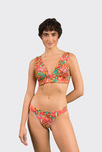 Cargar imagen en el visor de la galería, Model Front: Rio De Sol Conjunto Set Tropics Halter-Marina Essential-Cos