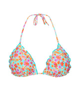 Cargar imagen en el visor de la galería, Product Front: Rio De Sol Sostén Top Ditsy-Sky Frufru