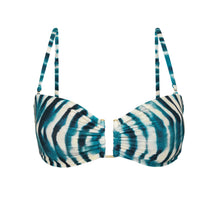 Cargar imagen en el visor de la galería, Product Front: Rio De Sol Sostén Top Azule Sara