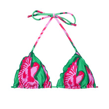 Cargar imagen en el visor de la galería, Product Front: Rio De Sol Sostén Top Parrots Frufru
