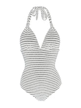 Cargar imagen en el visor de la galería, Product Front: Rio De Sol Una Pieza Linea-White Mel-Op