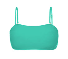 Cargar imagen en el visor de la galería, Product Front: Rio De Sol Sostén Top Opal Bandeau-Reto