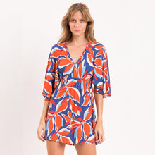 Cargar imagen en el visor de la galería, Gallery: Rio De Sol Mini Dress Leaves Mini Dress