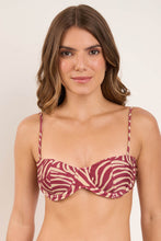 Cargar imagen en el visor de la galería, Gallery: Rio De Sol Sostén Top Dune Kelli