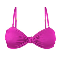 Cargar imagen en el visor de la galería, Product Front: Rio De Sol Sostén Top Shimmer-Gaia Bandeau-Joy