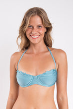 Cargar imagen en el visor de la galería, Gallery: Rio De Sol Sostén Top Shimmer-Laguna Balconet-Frufru