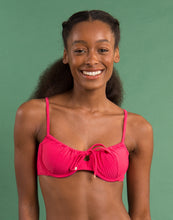 Cargar imagen en el visor de la galería, Image 11: Rio De Sol Sostén Top Dots-Virtual-Pink Balconet-Tie