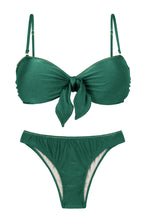 Cargar imagen en el visor de la galería, Product Front: Rio De Sol Conjunto Set Palace Bandeau-No Essential