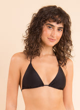 Cargar imagen en el visor de la galería, Image 08: Rio De Sol Sostén Top Shimmer-Black Tri-Inv