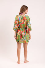 Cargar imagen en el visor de la galería, Model Back: Rio De Sol Caftán / Cubrir Tropical Kaftan Bel