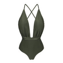 Cargar imagen en el visor de la galería, Product Front: Rio De Sol Una Pieza Croco New Vegas