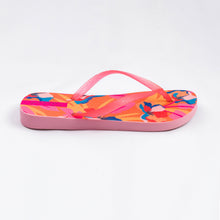 Cargar imagen en el visor de la galería, Image 03: Rio De Sol Chancletas Orange Bloom Slim