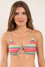 Cargar imagen en el visor de la galería, Gallery: Rio De Sol Sostén Top Supercolor Tank-Tie