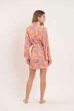 Cargar imagen en el visor de la galería, Model Back: Rio De Sol Caftán / Cubrir Lyla Kimono