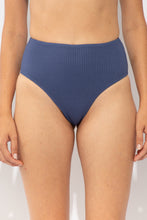 Cargar imagen en el visor de la galería, Gallery: Rio De Sol Bragas Bottom Carmel-Blue Hotpants
