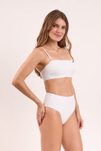Cargar imagen en el visor de la galería, Image 04: Rio De Sol Sostén Top Memphis-White Bandeau-Reto
