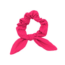 Cargar imagen en el visor de la galería, Product Front: Rio De Sol Accesorios Para El Cabello Dots-Virtual-Pink Scrunchie