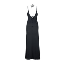 Cargar imagen en el visor de la galería, Product Back: Rio De Sol Vestido De Playa Black Saida Yara