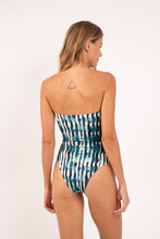 Cargar imagen en el visor de la galería, Model Back: Rio De Sol Una Pieza Azule Sara-Op