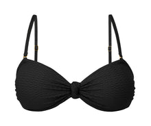 Cargar imagen en el visor de la galería, Product Front: Rio De Sol Sostén Top Bora-Black Bandeau-Joy