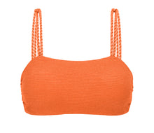 Cargar imagen en el visor de la galería, Product Front: Rio De Sol Sostén Top St-Tpz-Tangerina Reto