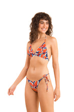 Cargar imagen en el visor de la galería, Image 04: Rio De Sol Sostén Top Leaves Tri-Cos