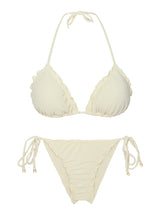 Cargar imagen en el visor de la galería, Product Front: Rio De Sol Conjunto Set Malibu-Natural Frufru Frufru