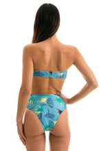 Cargar imagen en el visor de la galería, Model Back: Rio De Sol Sostén Top Flower Geometric Reto