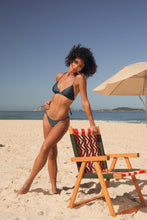 Cargar imagen en el visor de la galería, Image 05: Rio De Sol Conjunto Set Shimmer-Shark Tri-Fixo-Noa Cheeky-Noa