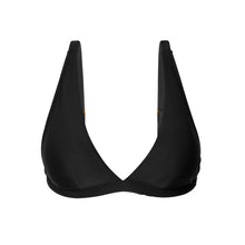 Cargar imagen en el visor de la galería, Product Front: Rio De Sol Sostén Top Touch-Black Alba