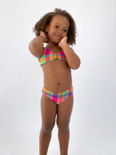 Cargar imagen en el visor de la galería, Model Front: Rio De Sol Traje De Baño De Dos Piezas Para Niña Tulip-Garden Kids