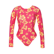 Cargar imagen en el visor de la galería, Product Front: Wednesday In Hawaii By Rio De Sol Una Pieza Pua-Guava Surf