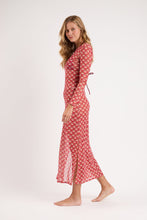 Cargar imagen en el visor de la galería, Image 02: Rio De Sol Vestido De Playa Floral-Scales Dress Lucy
