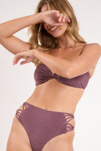 Cargar imagen en el visor de la galería, Image 09: Rio De Sol Sostén Top Malibu-Ebano Bandeau-Iris