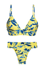 Cargar imagen en el visor de la galería, Product Front: Rio De Sol Conjunto Lemon Flower Tri Cos
