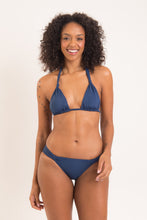 Cargar imagen en el visor de la galería, Model Front: Rio De Sol Bragas Bottom Navy Mel-Comfy