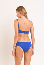 Cargar imagen en el visor de la galería, Model Back: Rio De Sol Sostén Top Oceano Bandeau-Reto