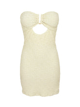 Cargar imagen en el visor de la galería, Product Front: Rio De Sol Mini Dress Brisa-Offwhite Sara Dress