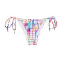 Cargar imagen en el visor de la galería, Product Front: Rio De Sol Bragas Calcinha Plaid Frufru