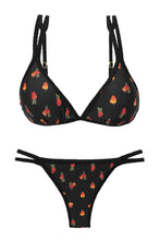 Cargar imagen en el visor de la galería, Product Front: Rio De Sol Conjunto Set Cashew Tri-Duo Mini-Duo