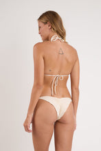 Cargar imagen en el visor de la galería, Model Back: Rio De Sol Conjunto Set Malibu-Natural Frufru Frufru