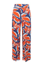 Cargar imagen en el visor de la galería, Product Front: Rio De Sol Pantalones De Playa Leaves Wide Pants