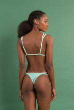 Cargar imagen en el visor de la galería, Image 11: Rio De Sol Conjunto Set Malibu-Menta Tri-Duo Mini-Duo