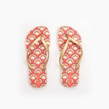 Cargar imagen en el visor de la galería, Product Front: Rio De Sol Chancletas Floral-Scales Slim